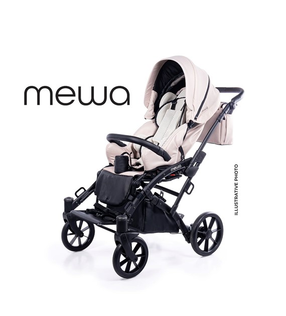 Mewa stroller (light pink)