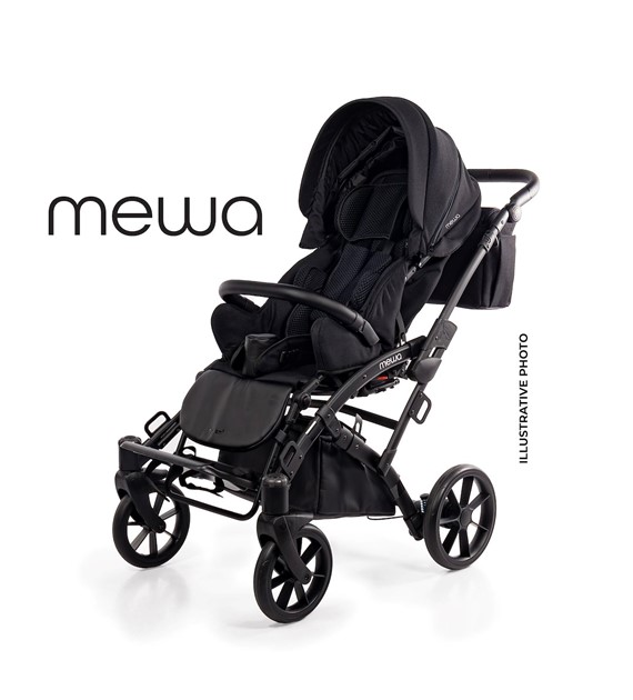 Mewa stroller (black)