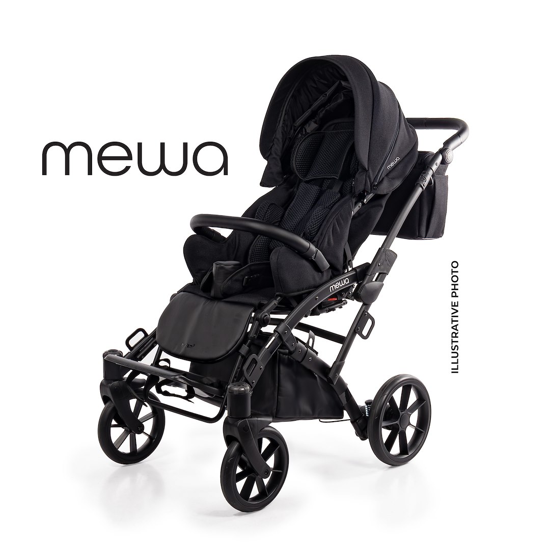 Mewa stroller (black)