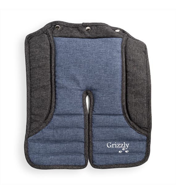 Seat upholstery (Grizzly/blue)