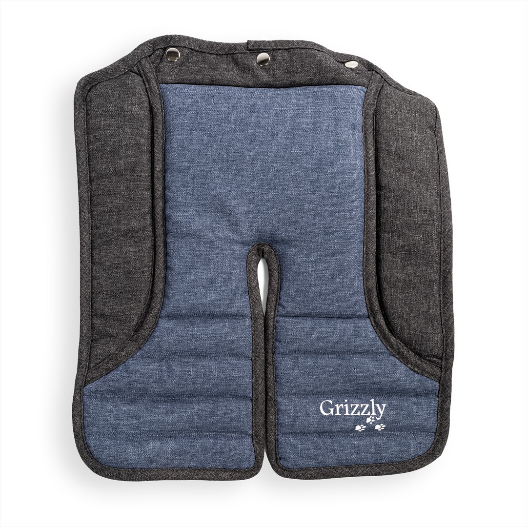 Seat upholstery (Grizzly/blue)