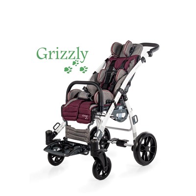 Grizzly stroller (burgundy)