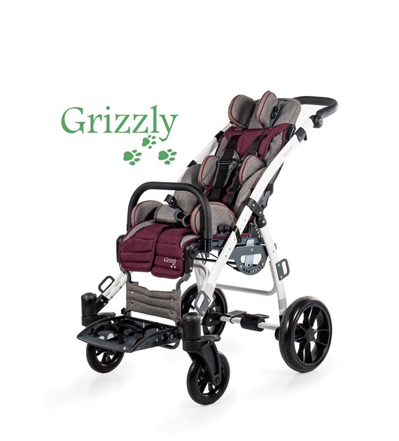 Grizzly stroller (burgundy)