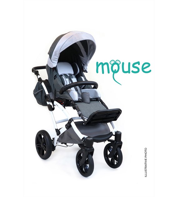 Mouse stroller (gray)