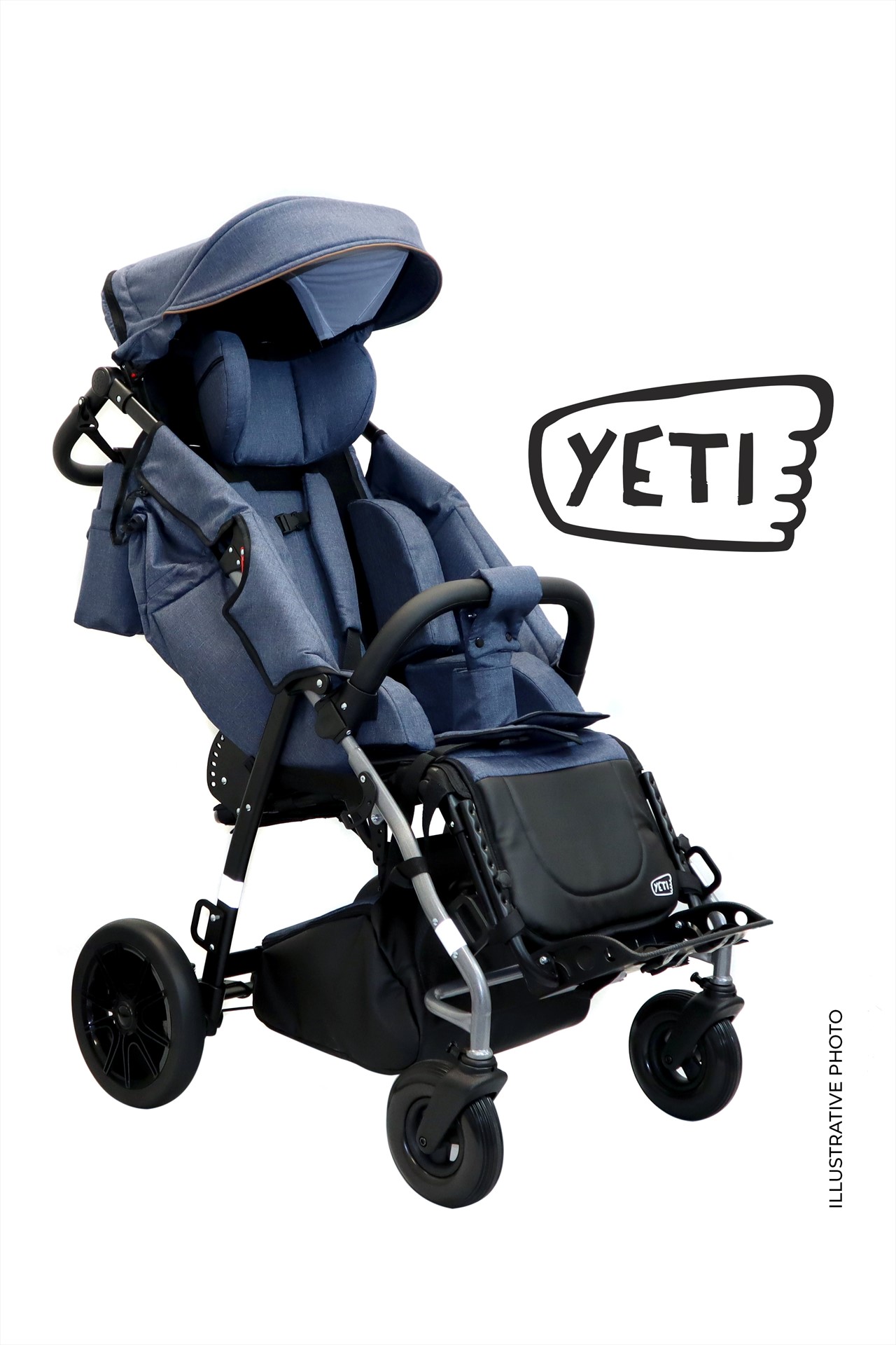 Yeti stroller (blue)