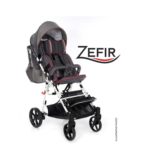 Zefir stroller white (SLIM wheels)