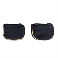 Headrest upholstery (Mewa/black)