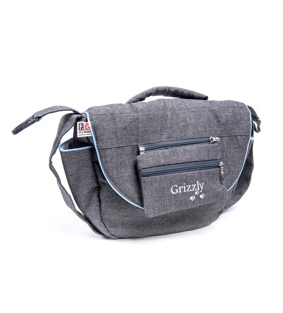 Travel bag (Grizzly/blue)