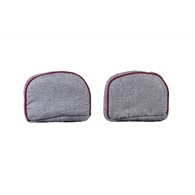 Torso pads upholstery - 2 pcs. (Grizzly/burgund)