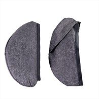 Side pads upholstery (Grizzly/burgund)
