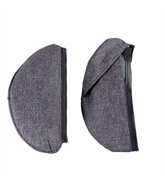 Side pads upholstery (Grizzly/burgund)