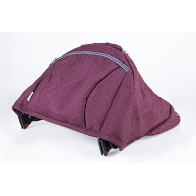 Canopy upholstery (Grizzly/burgund)