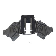Backrest upholstery with 5-point belt braces ( Yeti k1)